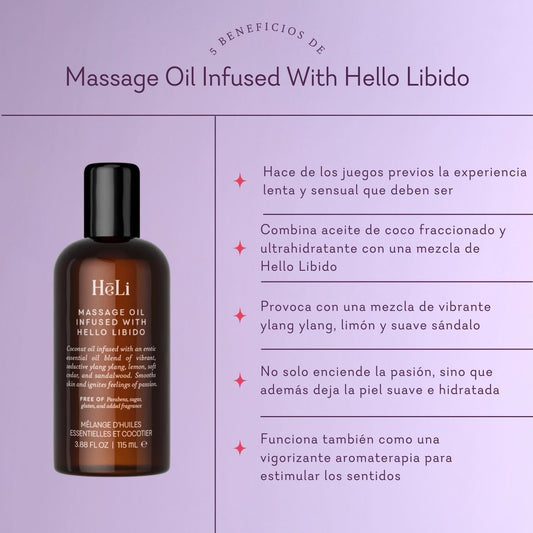 Massage Oil Infused With Hello Libido